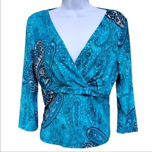 Turquoise Top L